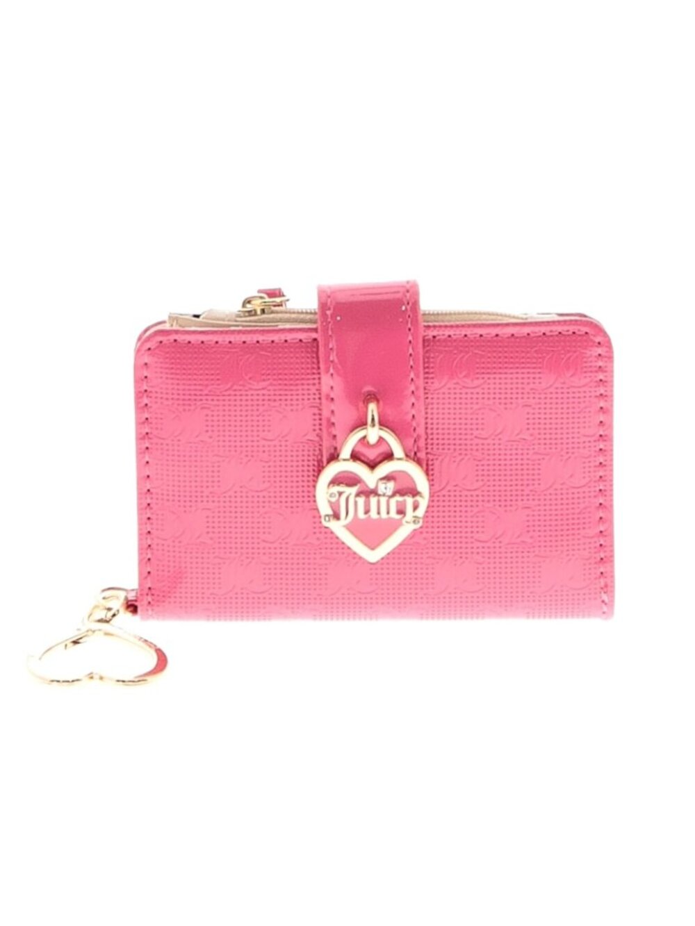 Juicy Couture Women's "Pink Flash" Simply Perfect Bi-Fold Wallet - Excellent